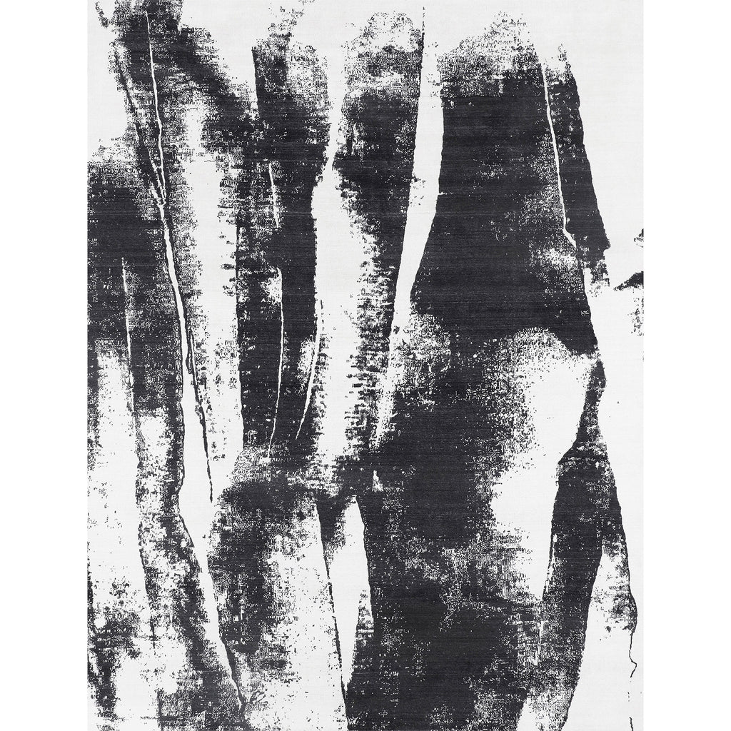 HANDLOOMED JACQUARD OPJ73 WHITE / BLACK
