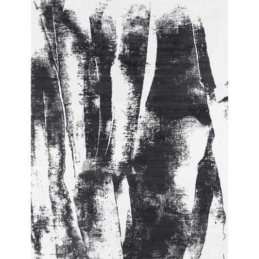 HANDLOOMED JACQUARD OPJ73 WHITE / BLACK