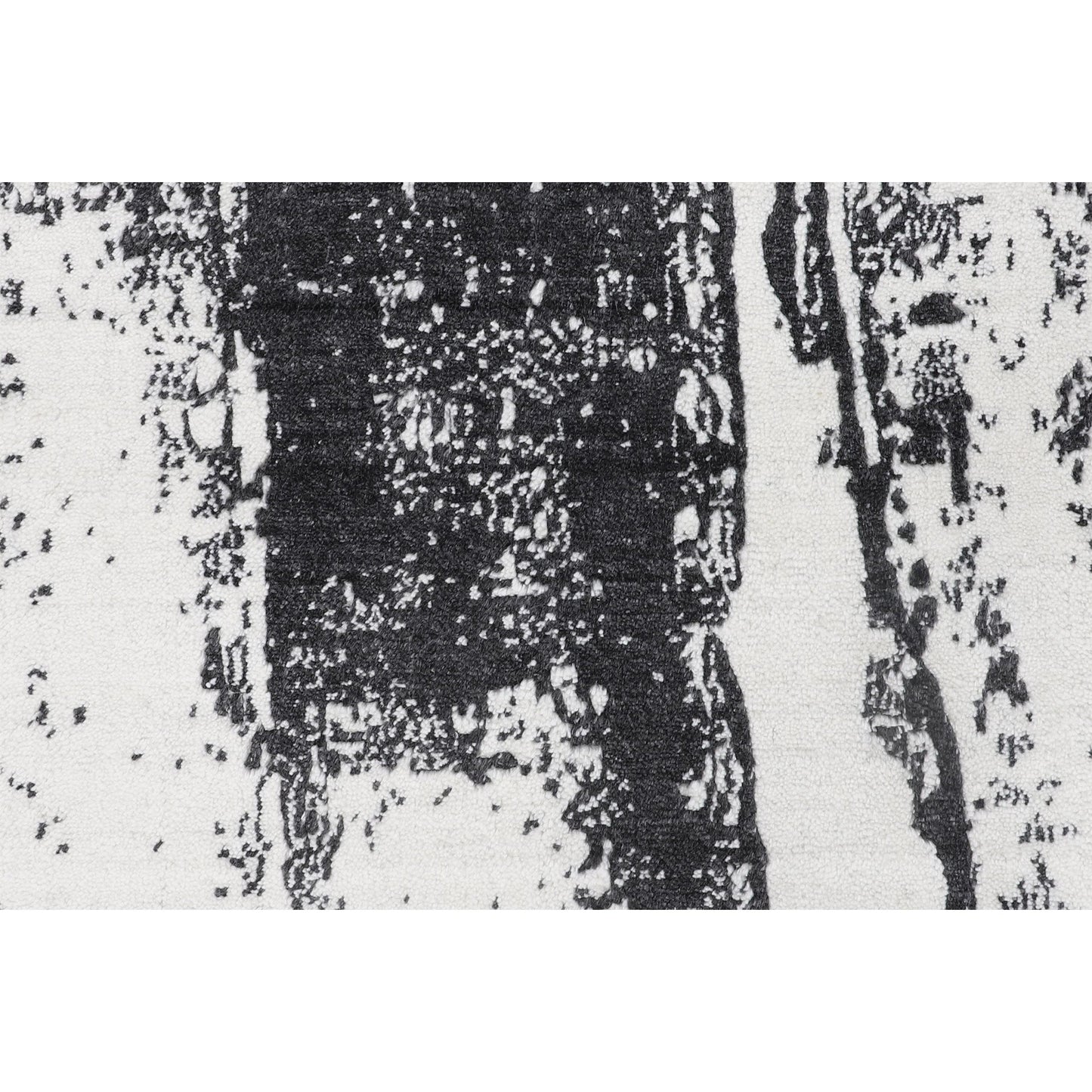 HANDLOOMED JACQUARD OPJ73 WHITE / BLACK
