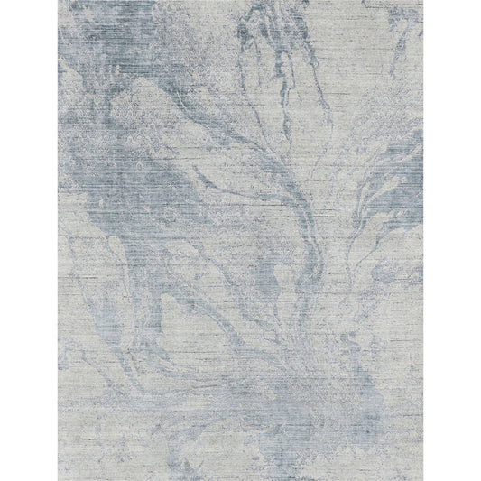 HANDLOOMED JACQUARD OPJ74 GREY / BLUE