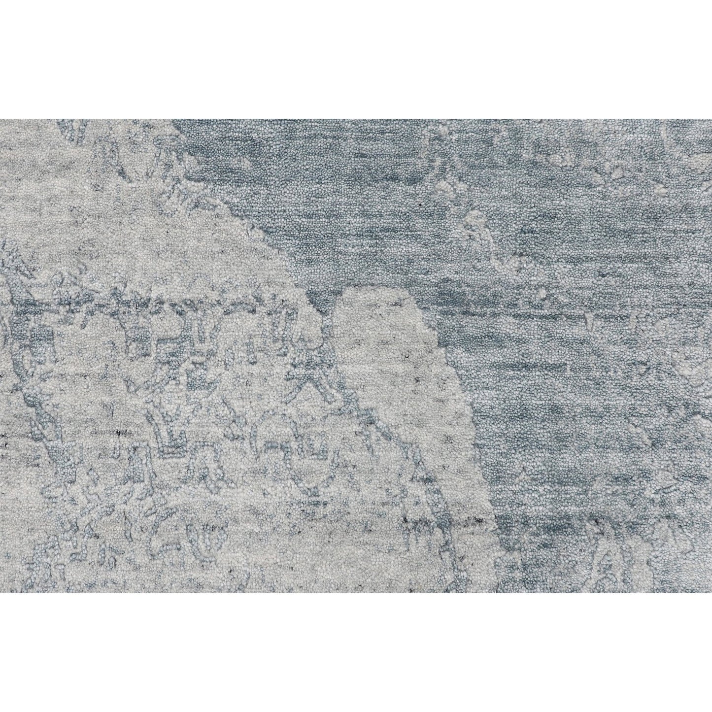HANDLOOMED JACQUARD OPJ74 GREY / BLUE