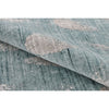 HANDLOOMED JACQUARD OPJ81 TEAL / BEIGE