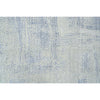 HANDLOOMED JACQUARD RA224 SILVER / LIGHT BLUE