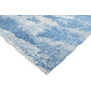 HANDLOOMED JACQUARD RA259 SILVER / BLUE
