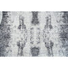 HANDLOOMED JACQUARD RA259 SILVER / DARK GREY