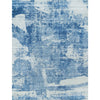 HANDLOOMED JACQUARD RA262 SILVER / BLUE