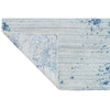 HANDLOOMED JACQUARD RA262 SILVER / BLUE