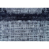 HANDLOOMED JACQUARD RA310 NAVY / SILVER