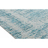 HANDLOOMED JACQUARD RC128 IVORY / BLUE