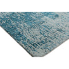 HANDLOOMED JACQUARD RC157 IVORY / BLUE