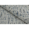 HANDLOOMED JACQUARD RC166 SILVER / BLUE