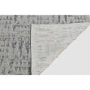 HANDLOOMED JACQUARD RC166 SILVER / BLUE