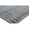HANDLOOMED JACQUARD RC166 SILVER / BLUE
