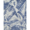 HANDLOOMED JACQUARD RC198 SILVER / BLUE