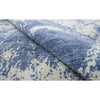HANDLOOMED JACQUARD RC198 SILVER / BLUE