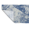 HANDLOOMED JACQUARD RC198 SILVER / BLUE