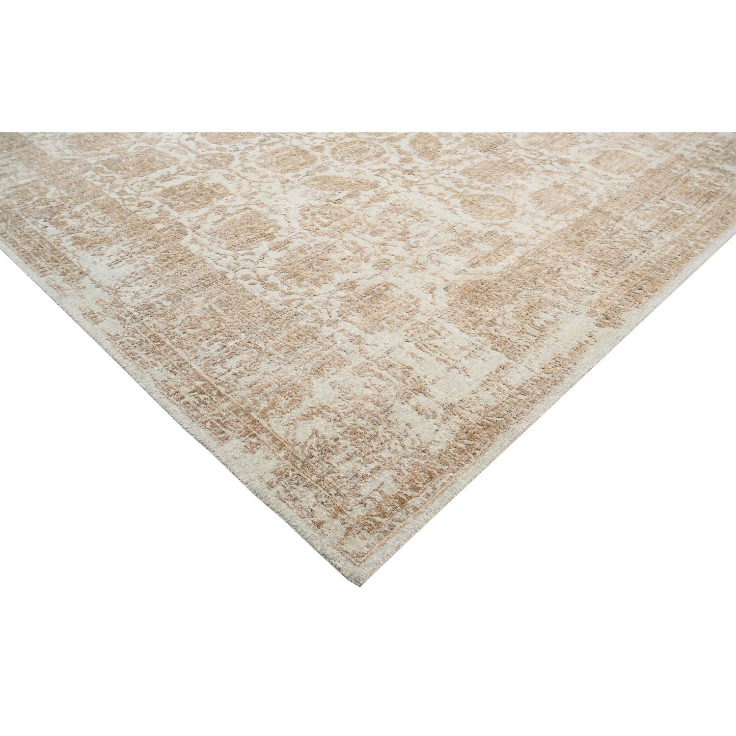 HANDLOOMED JACQUARD RC212 SILVER / GOLD
