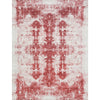 HANDLOOMED JACQUARD RC273 IVORY / RED