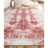 HANDLOOMED JACQUARD RC273 IVORY / RED
