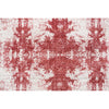 HANDLOOMED JACQUARD RC273 IVORY / RED