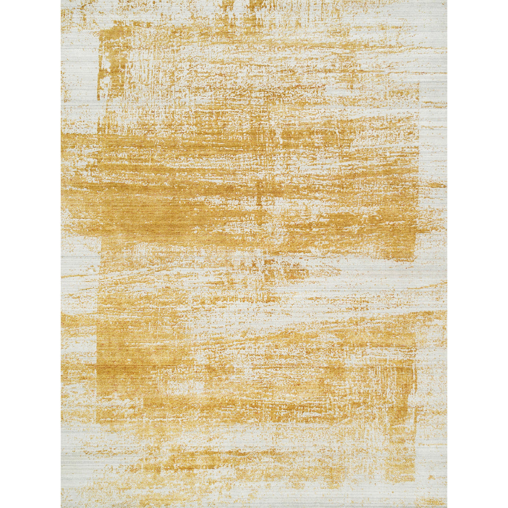 HANDLOOMED JACQUARD RC279 IVORY / GOLD