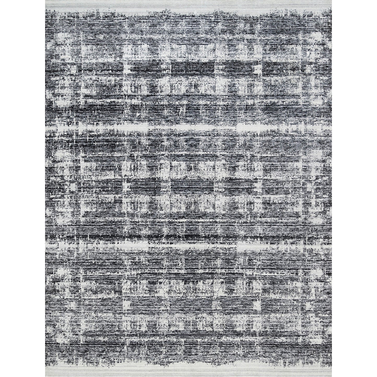 HANDLOOMED JACQUARD RC280 SILVER / GREY