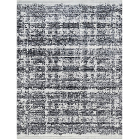 HANDLOOMED JACQUARD RC280 SILVER / GREY