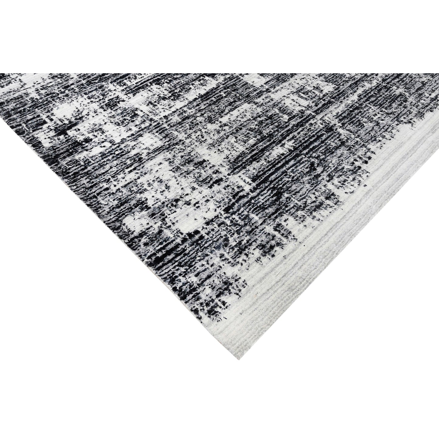 HANDLOOMED JACQUARD RC280 SILVER / GREY