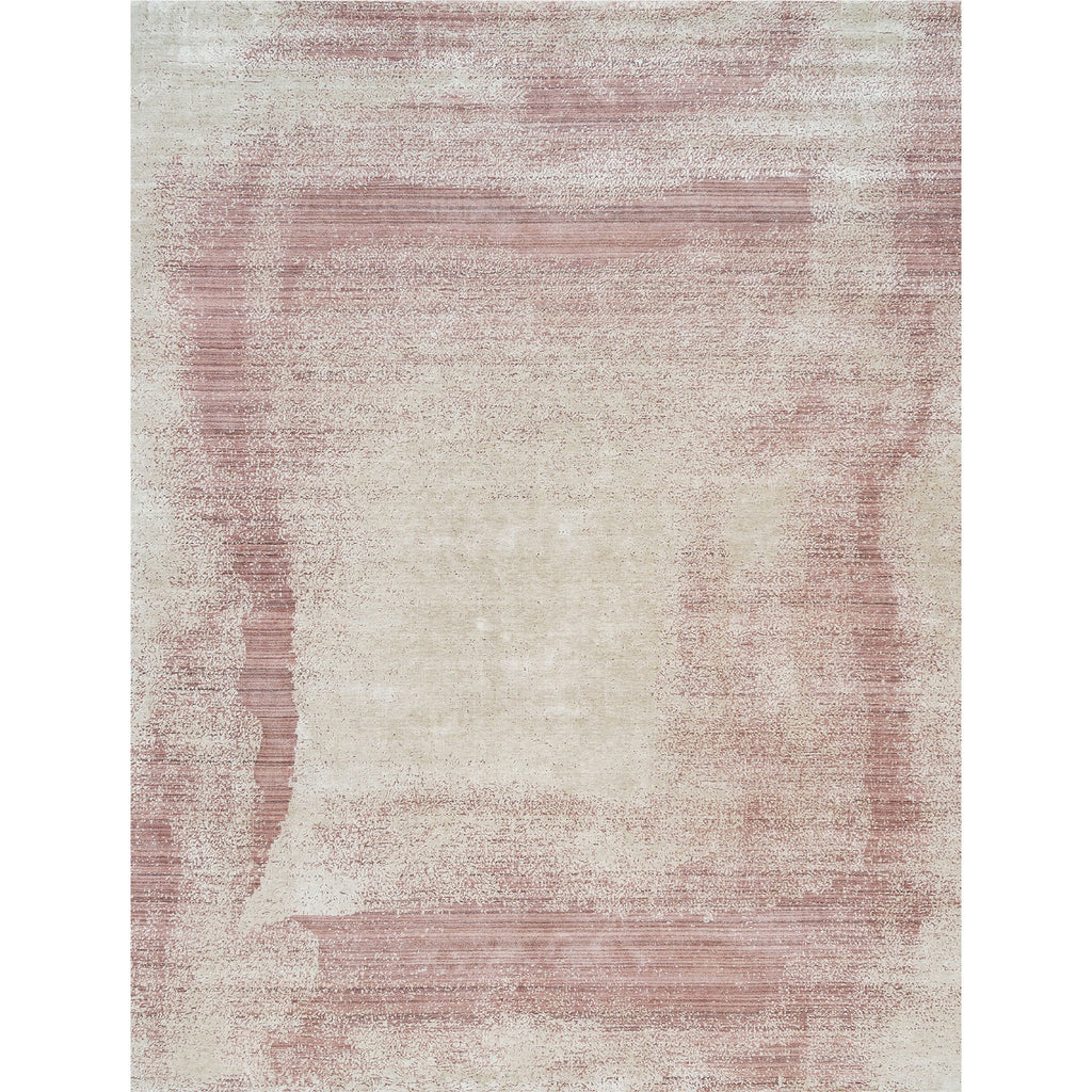HANDLOOMED JACQUARD RC320 PINK / BEIGE
