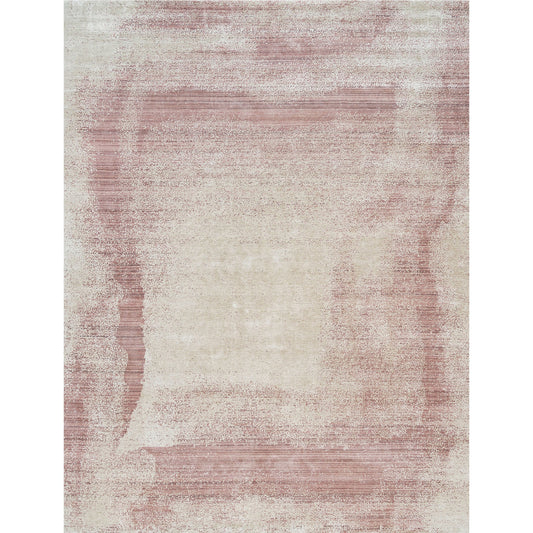 HANDLOOMED JACQUARD RC320 PINK / BEIGE