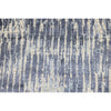 HANDLOOMED JACQUARD RK001 IVORY / BLUE