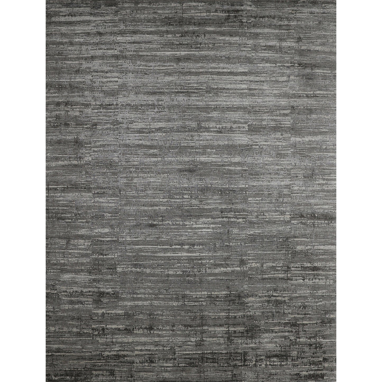 HANDLOOMED JACQUARD RK087 IVORY / CHARCOAL