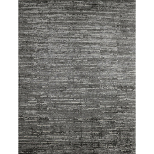 HANDLOOMED JACQUARD RK087 IVORY / CHARCOAL