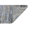 HANDLOOMED JACQUARD RK094 SILVER / BLUE