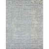 HANDLOOMED JACQUARD RK121 BLUE / WHITE