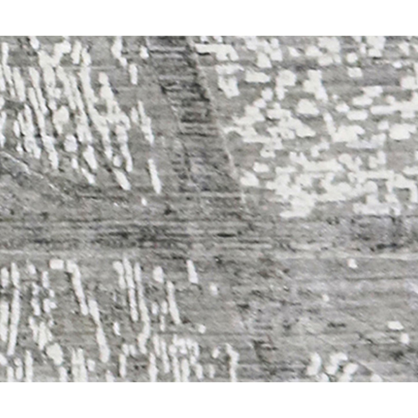HANDLOOMED JACQUARD RK134 IVORY / CHARCOAL
