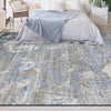 HANDLOOMED JACQUARD RK197 GREY / BLUE