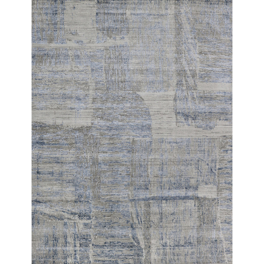 HANDLOOMED JACQUARD RK198 GREY / BLUE