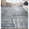 HANDLOOMED JACQUARD RK198 GREY / BLUE
