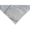 HANDLOOMED JACQUARD RK200 IVORY / LIGHT BLUE