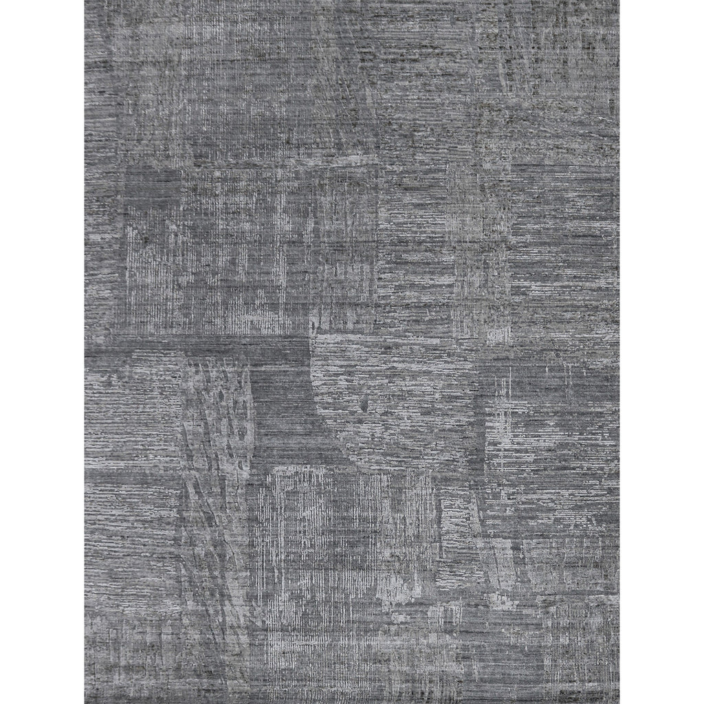 HANDLOOMED JACQUARD RK209 SILVER / GREY