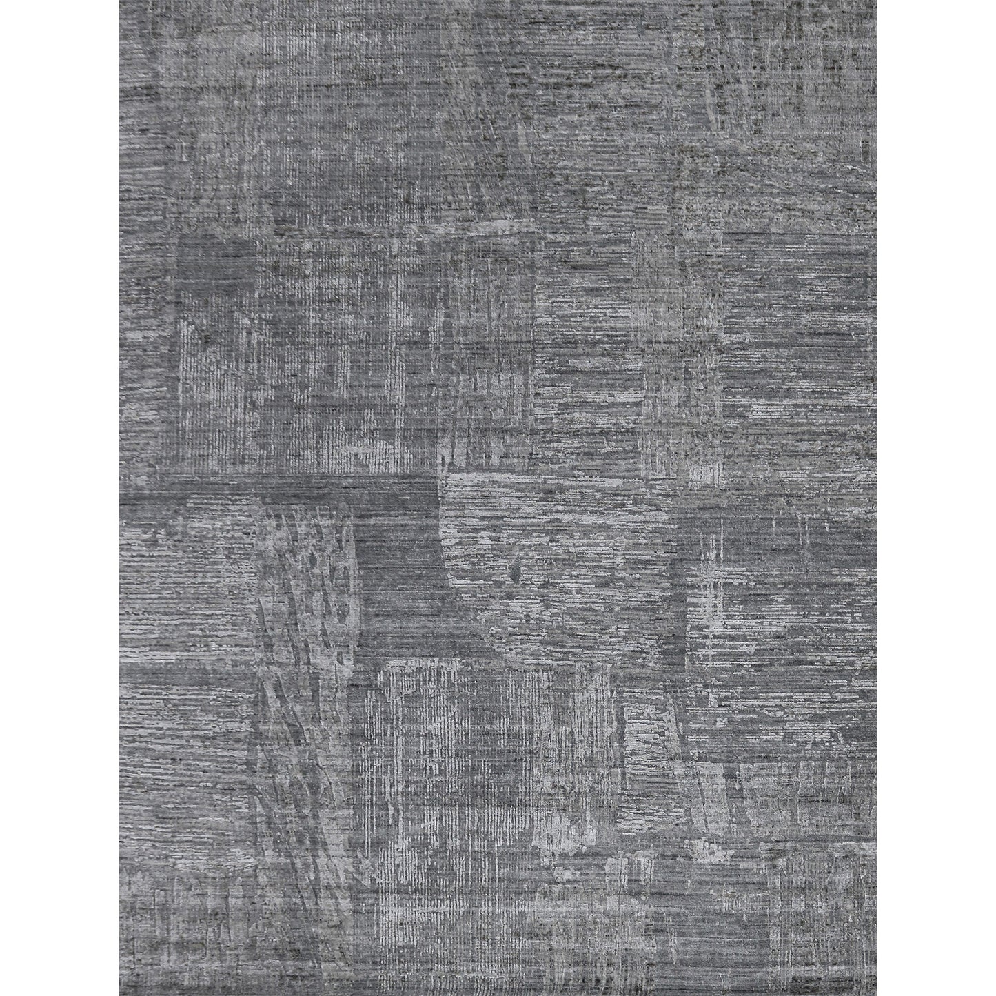 HANDLOOMED JACQUARD RK209 SILVER / GREY