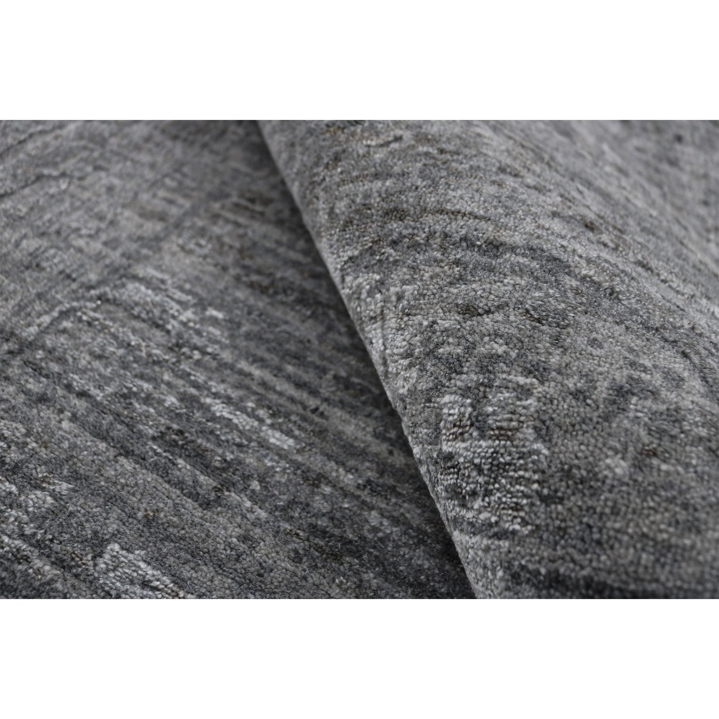 HANDLOOMED JACQUARD RK209 SILVER / GREY