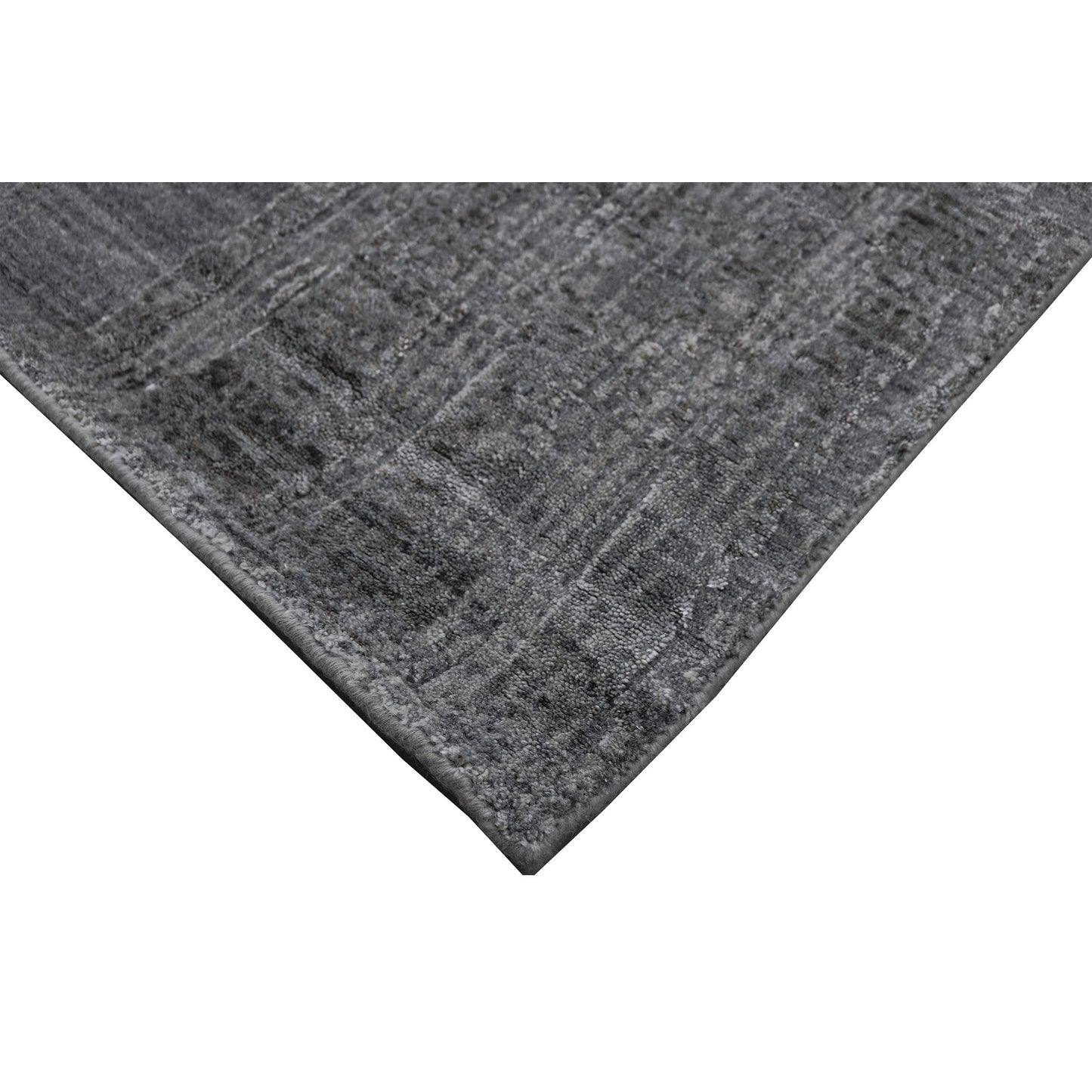 HANDLOOMED JACQUARD RK209 SILVER / GREY