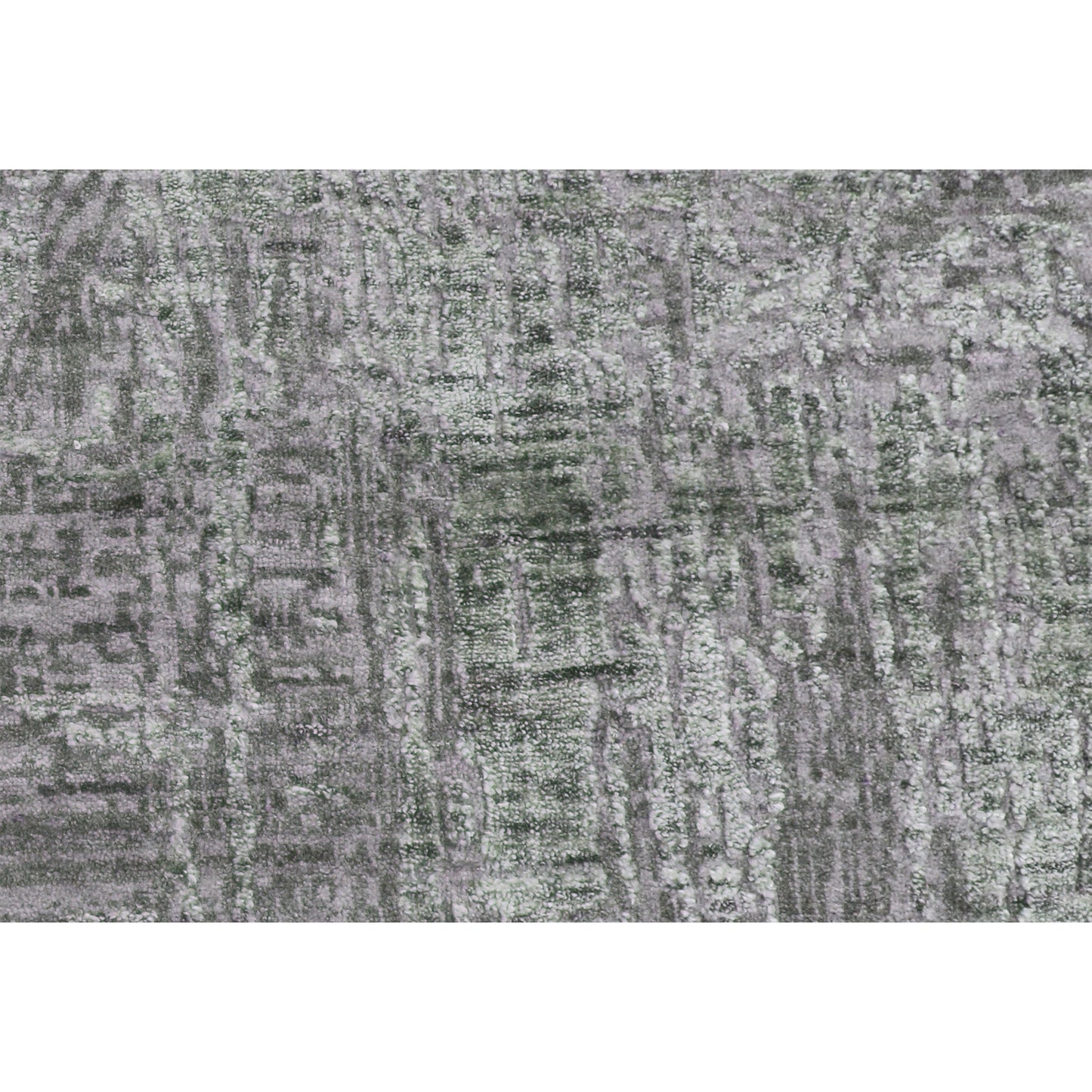 HANDLOOMED JACQUARD RA217 GREEN / GREY