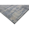 HANDLOOMED JACQUARD RK218 SILVER / BLUE
