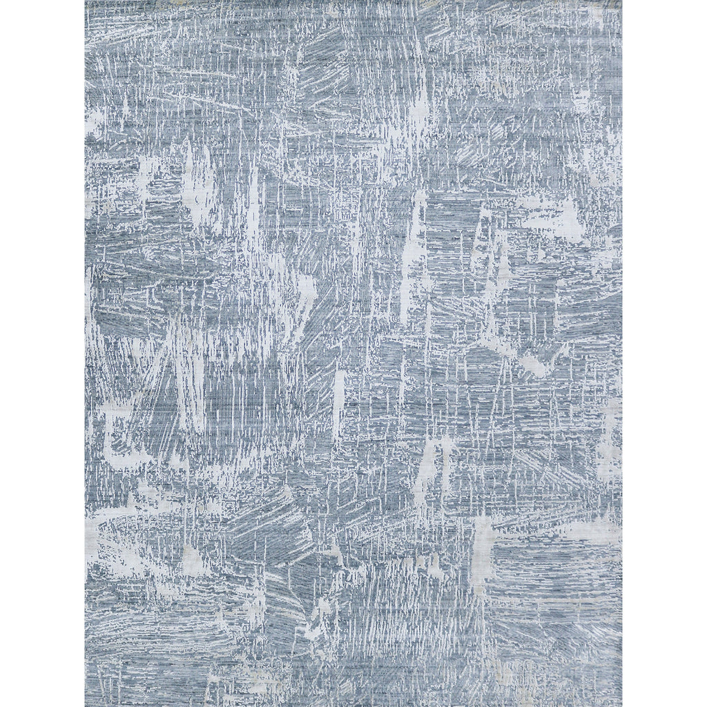 HANDLOOMED JACQUARD RK222 BLUE / GREY