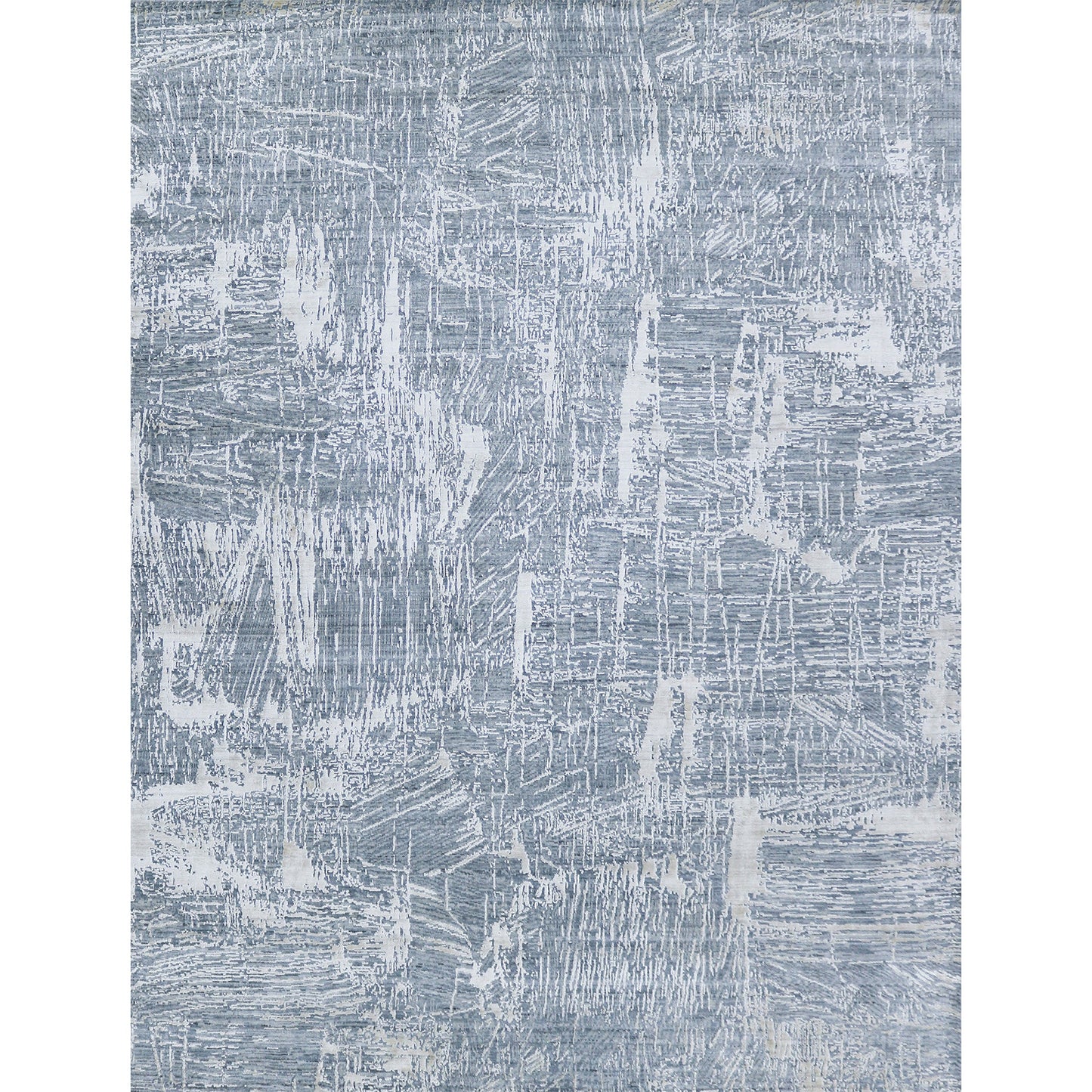 HANDLOOMED JACQUARD RK222 BLUE / GREY