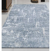 HANDLOOMED JACQUARD RK222 BLUE / GREY