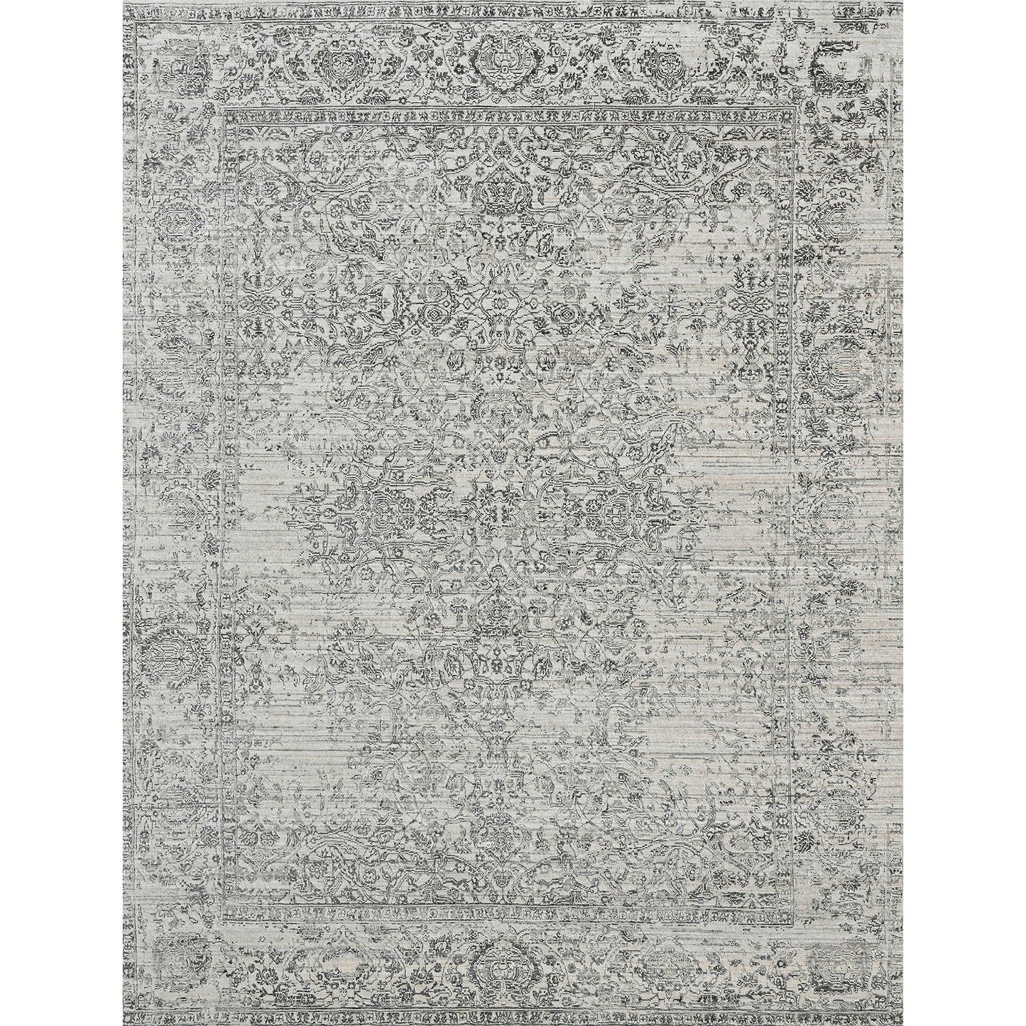 HANDLOOMED JACQUARD RK226 CHARCOAL